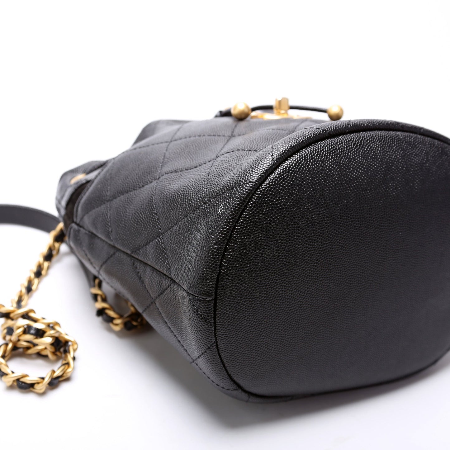 Chanel CC Drawstring Bucket Caviar 30M Bag