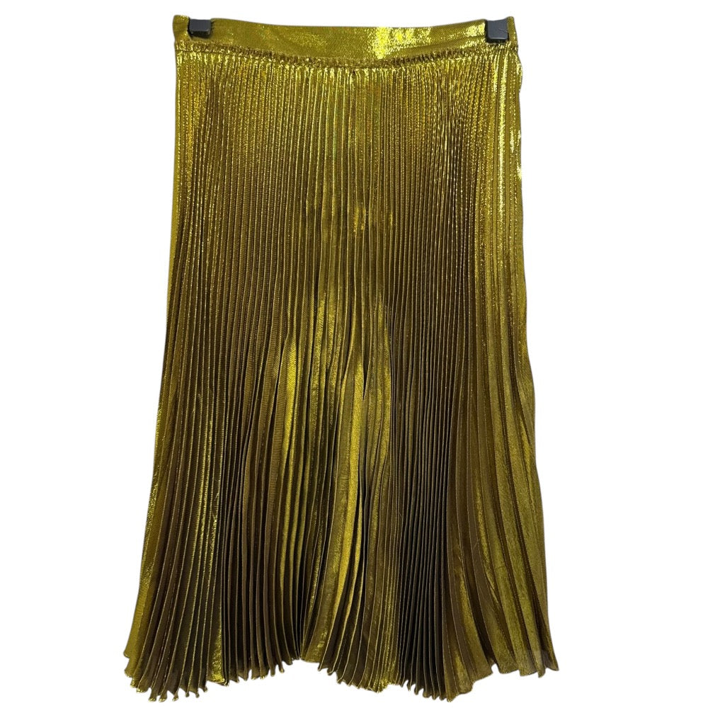 Gucci Silk Pleated Skirt