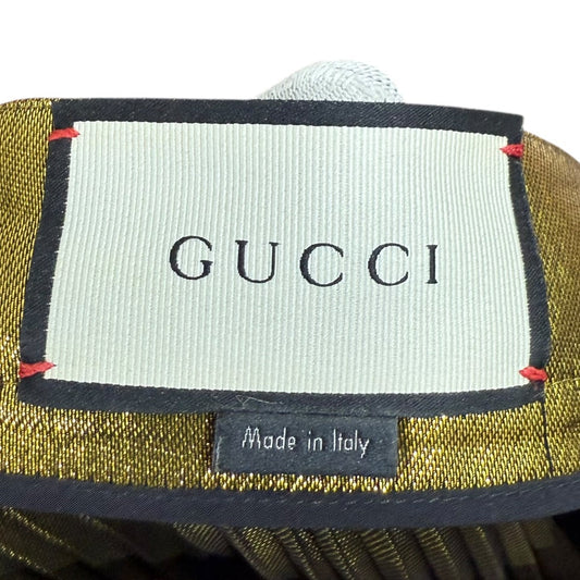 Gucci Silk Pleated Skirt