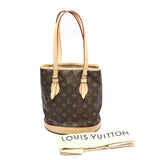 Louis Vuitton Monogram Bucket PM Tote Bag