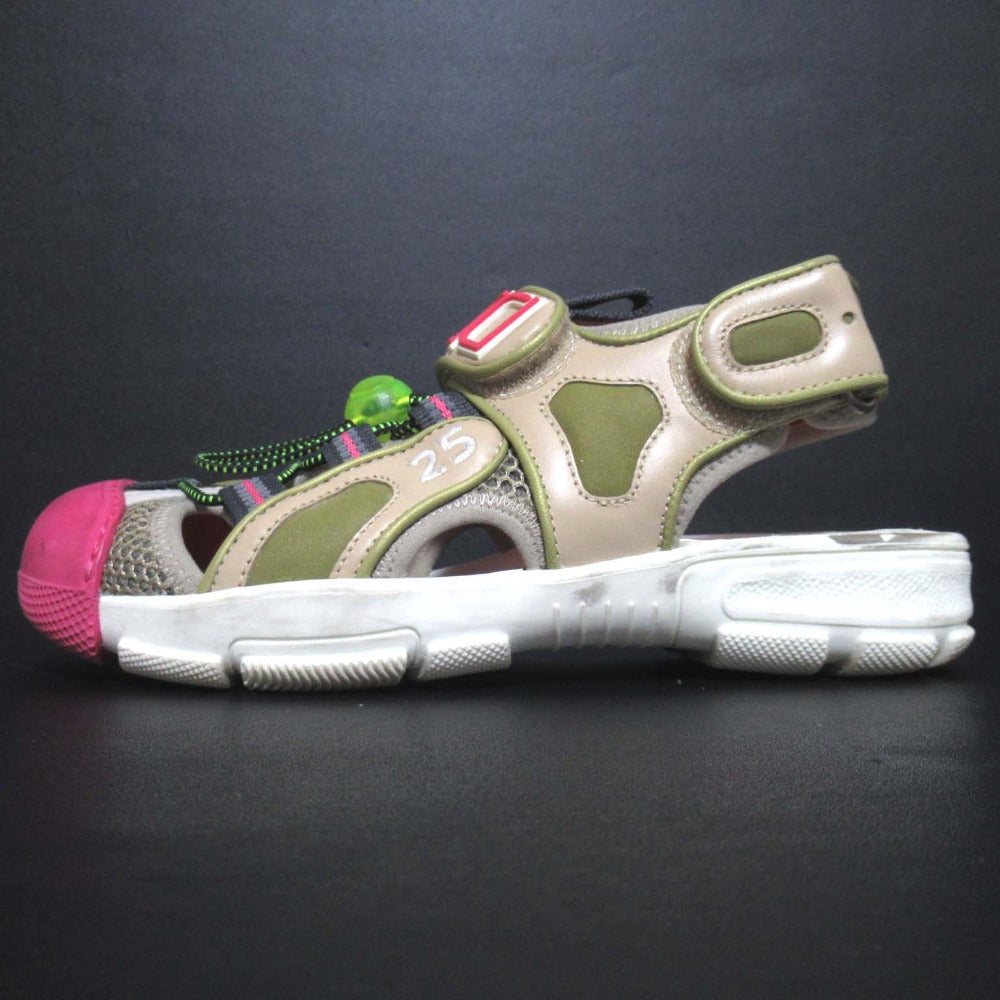 Gucci Mesh Velcro Sandals