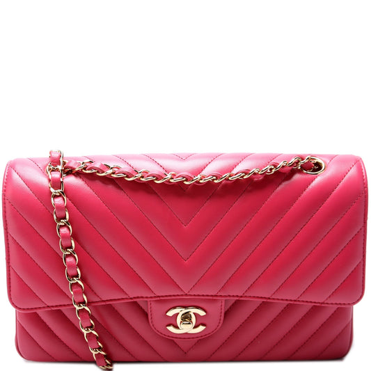 Chanel Classic Flap Medium Chevron Lambskin 29-32 Bag