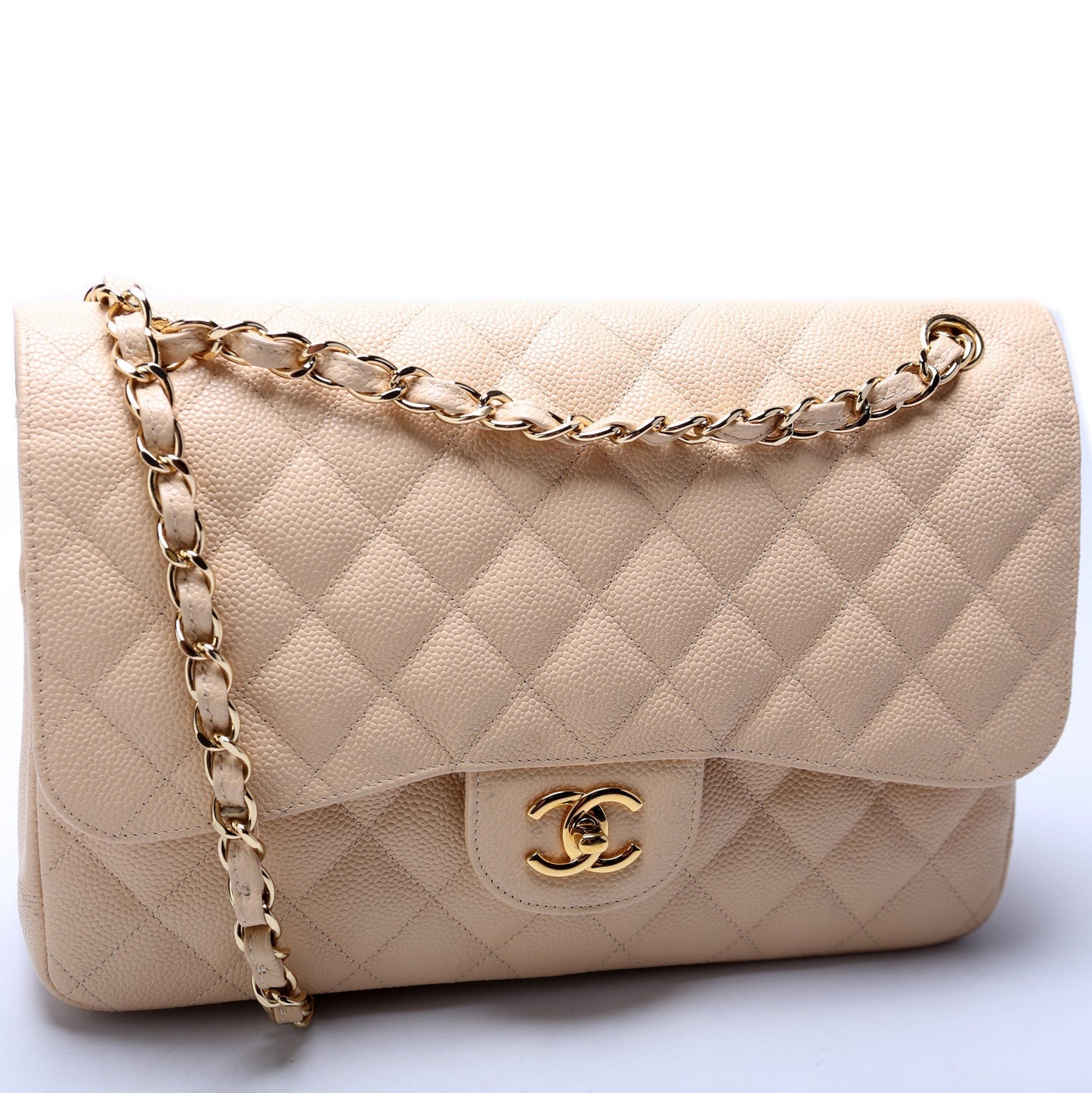 Chanel Classic Flap Jumbo Caviar 18M Bag