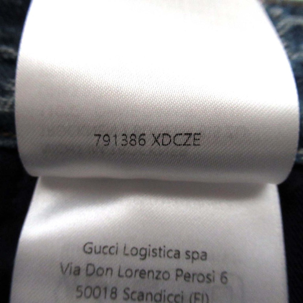 Gucci GG Denim Jacquard Mini Skirt