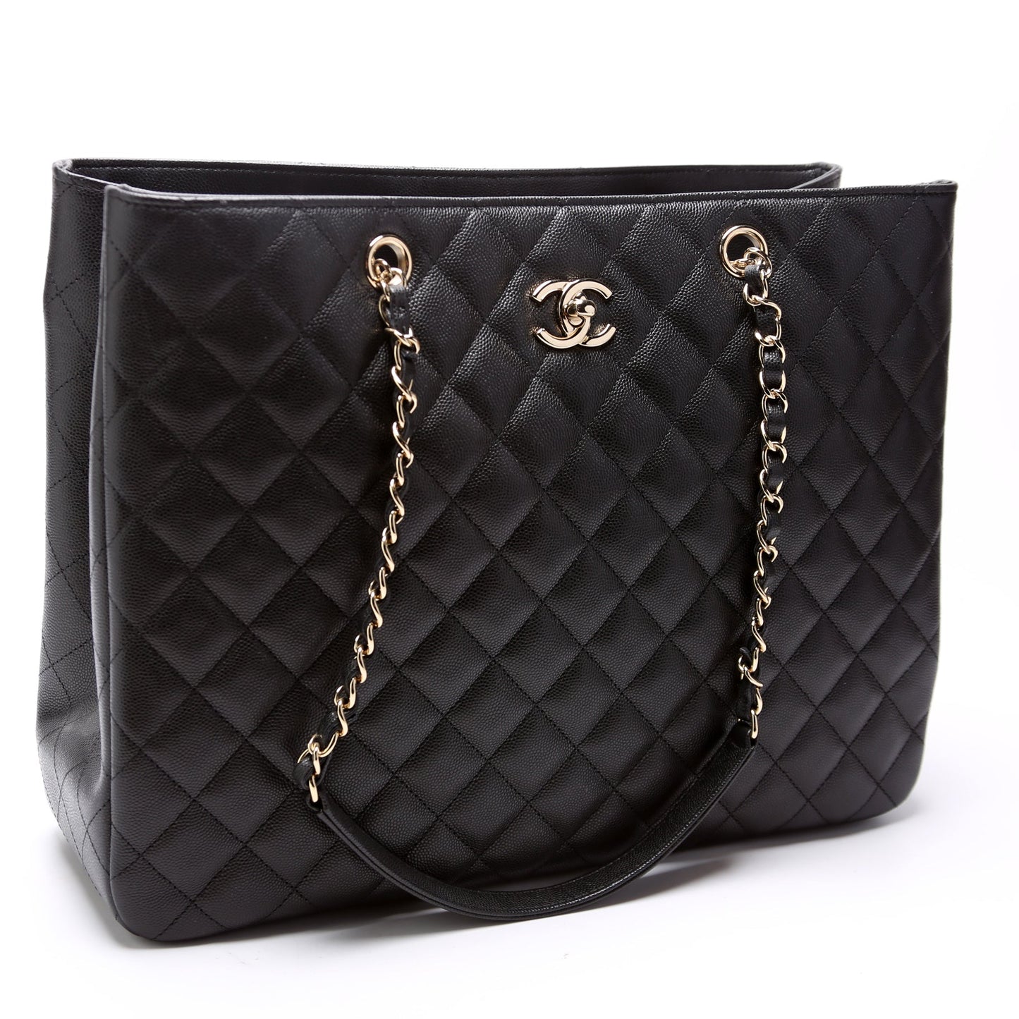 Chanel Classic CC Shopping Tote Caviar Bag