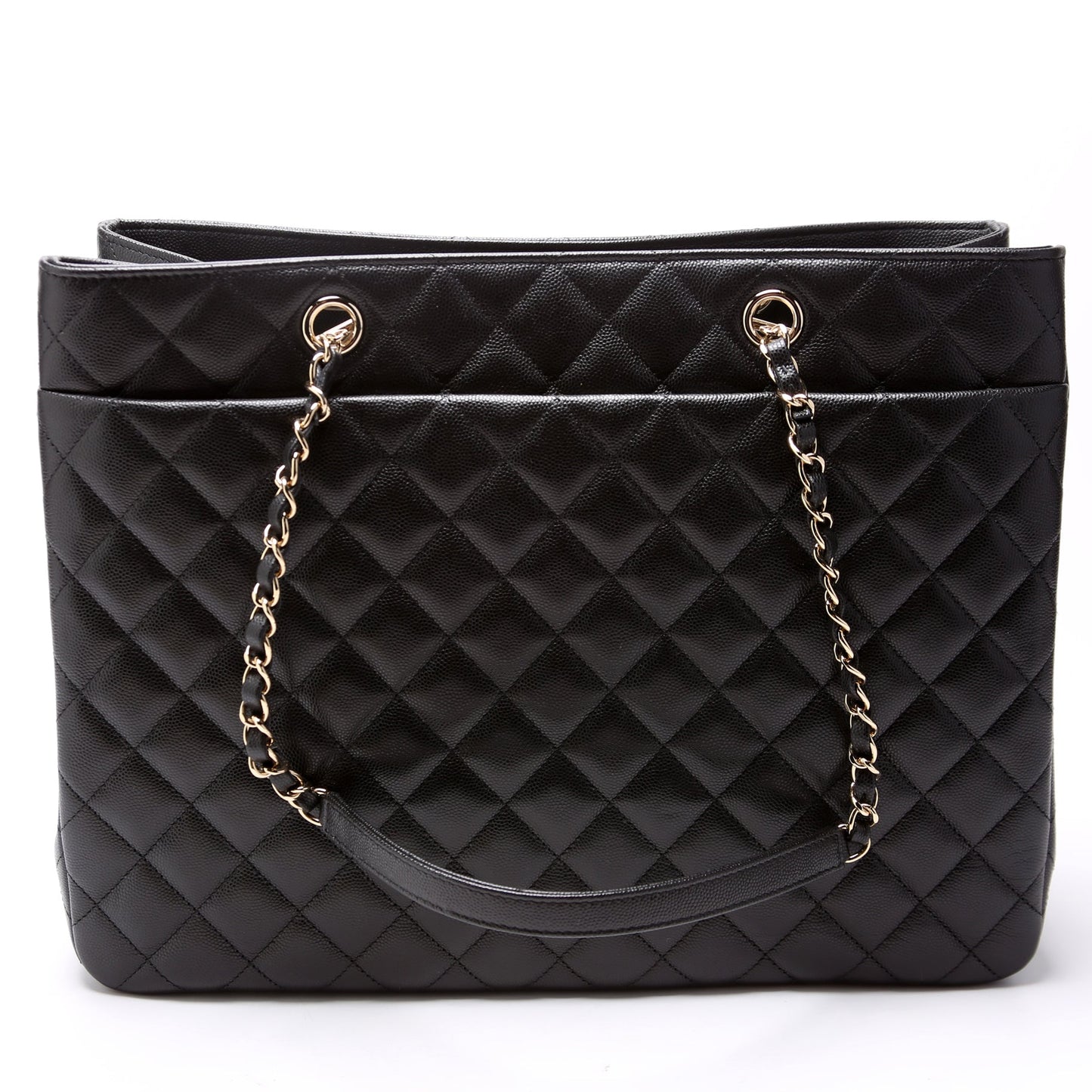 Chanel Classic CC Shopping Tote Caviar Bag