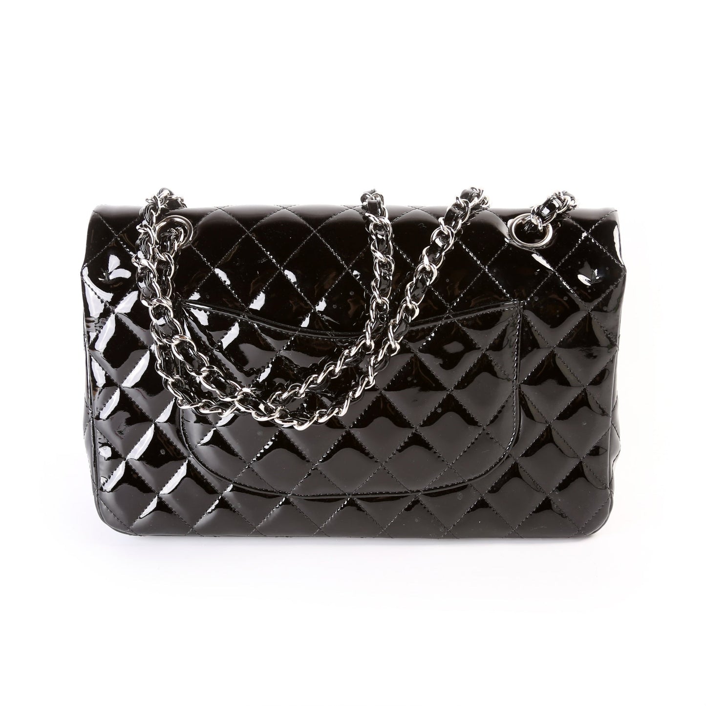 Chanel Classic Flap Medium Patent 21M Bag