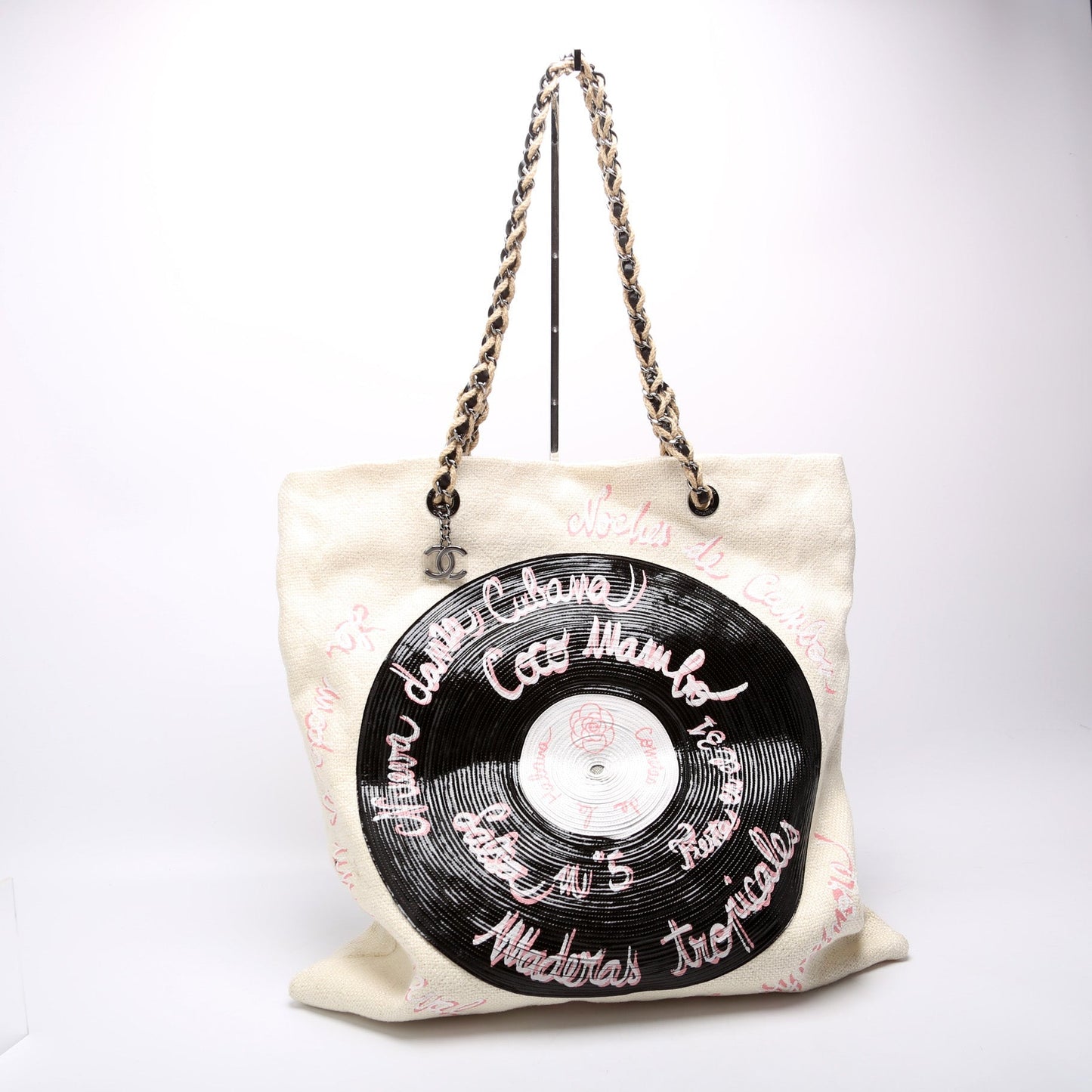 Chanel Paris-Cuba Canvas Large Shopping Tote 23M Bag