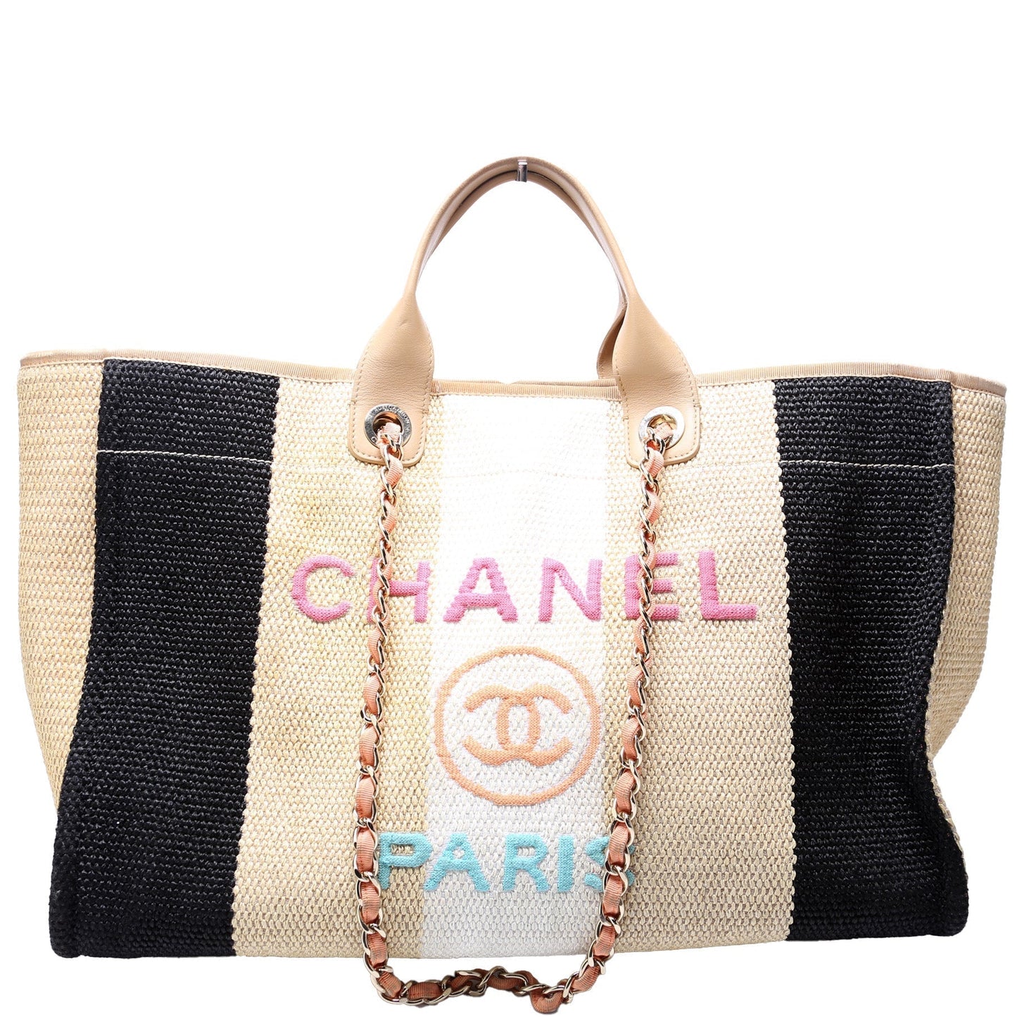 Chanel Deauville Large Raffia 29M Bag