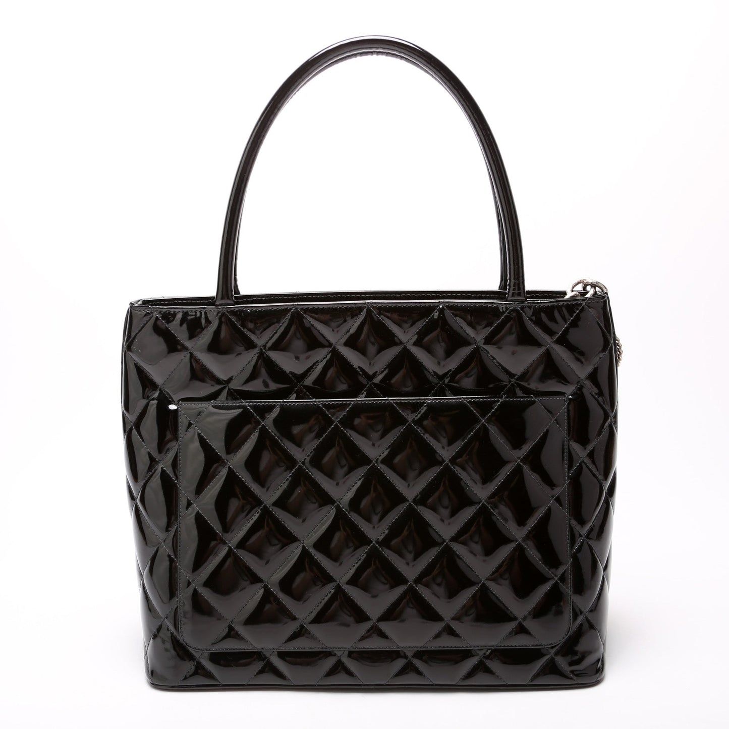 Chanel Medallion Tote Patent Bag