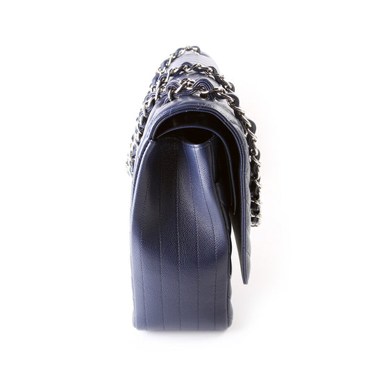 Chanel Classic Flap Maxi Chevron Caviar 22M Bag