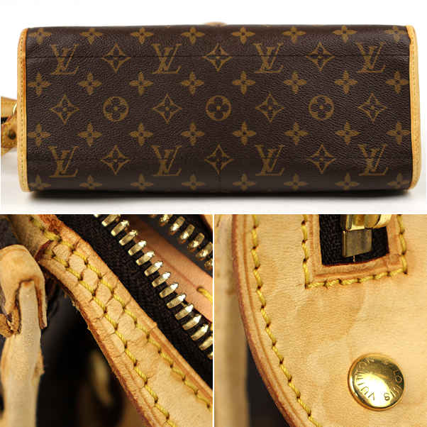 Louis Vuitton Popincourt Monogram Canvas Leather Shoulder Bag