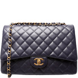 Chanel Classic Flap Maxi Caviar 21-24M Bag