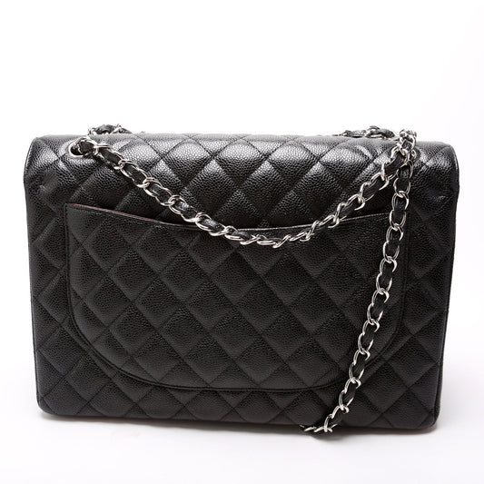 Chanel Classic Flap Maxi Caviar 14-16M Bag