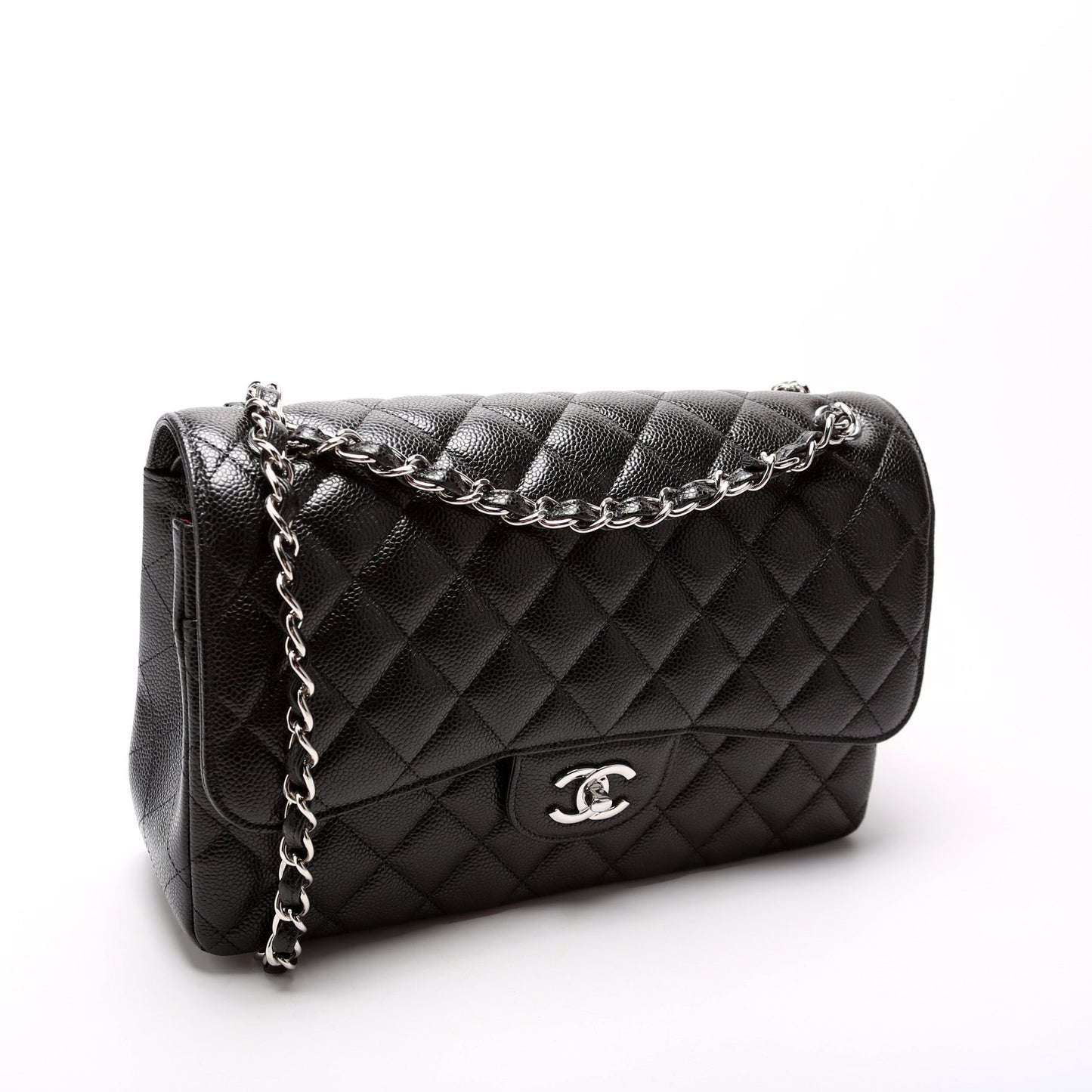 Chanel Classic Flap Jumbo Caviar RFID Bag