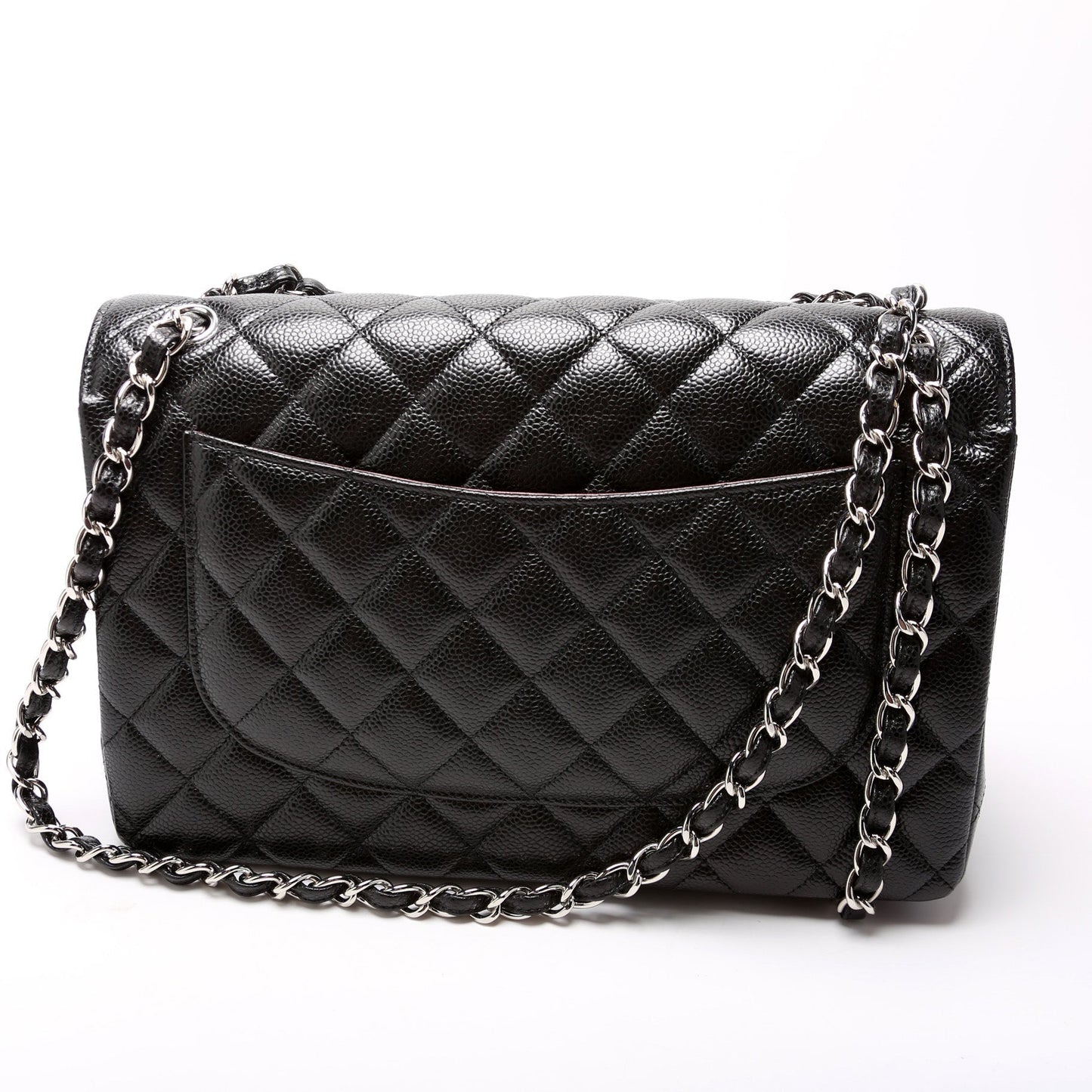 Chanel Classic Flap Jumbo Caviar RFID Bag