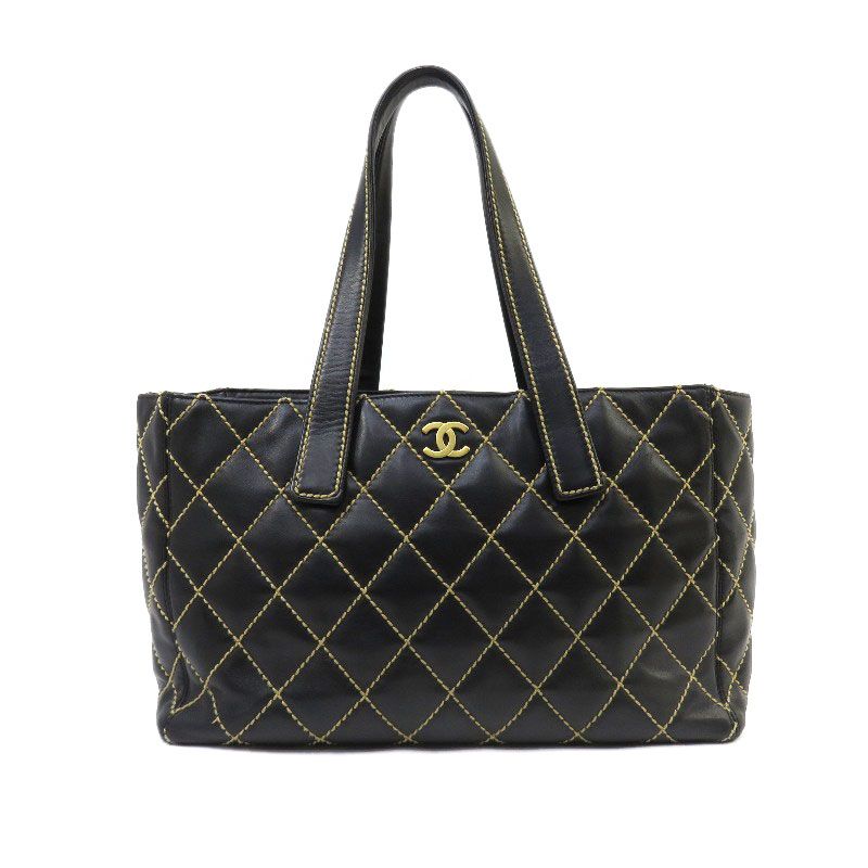 Chanel wild stitch fittings here mark handbag