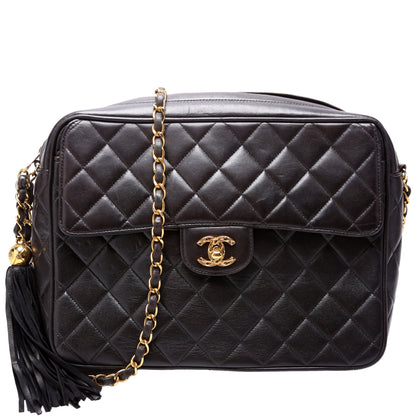 Chanel CC Front Pocket Tassel Camera   3M Bag