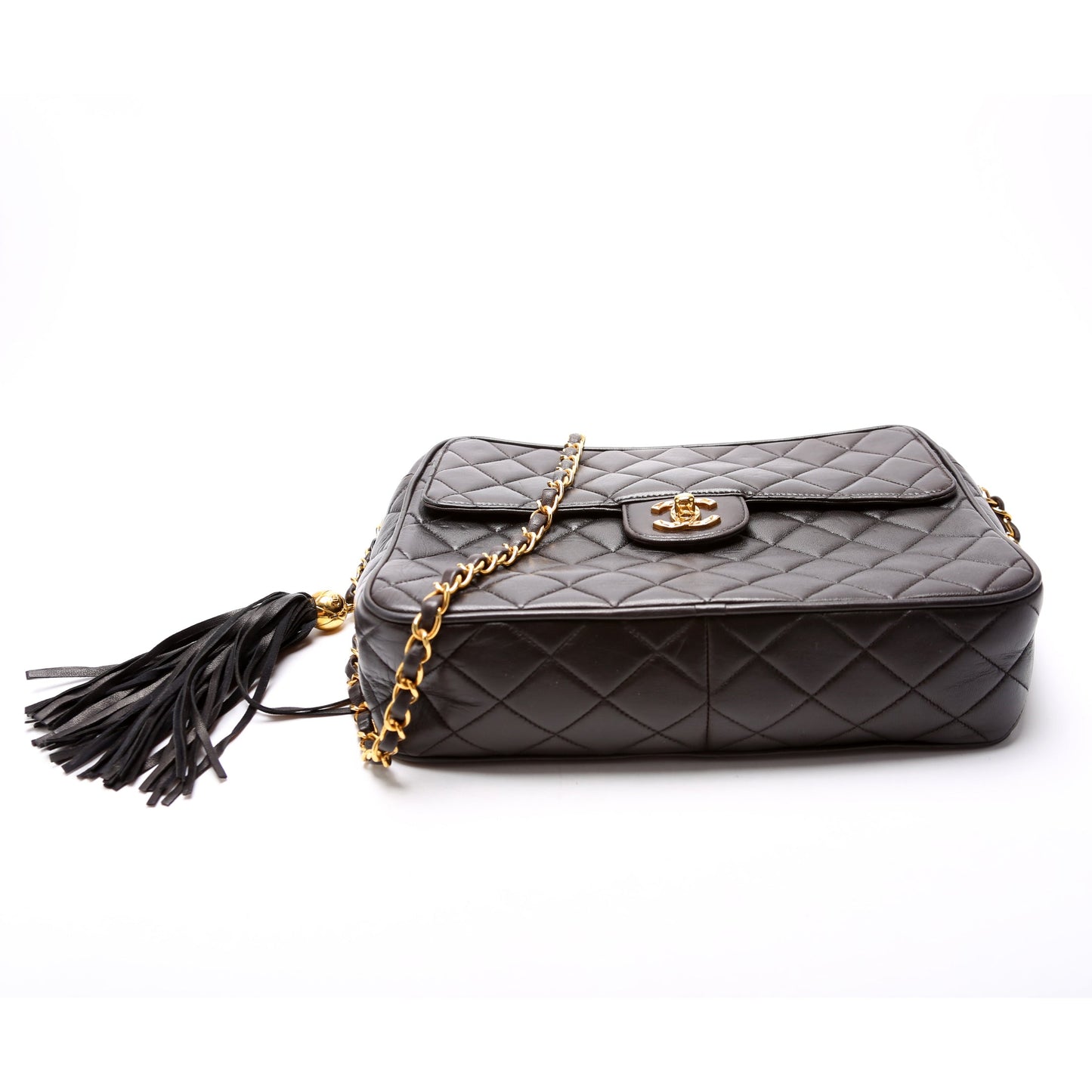 Chanel CC Front Pocket Tassel Camera   3M Bag