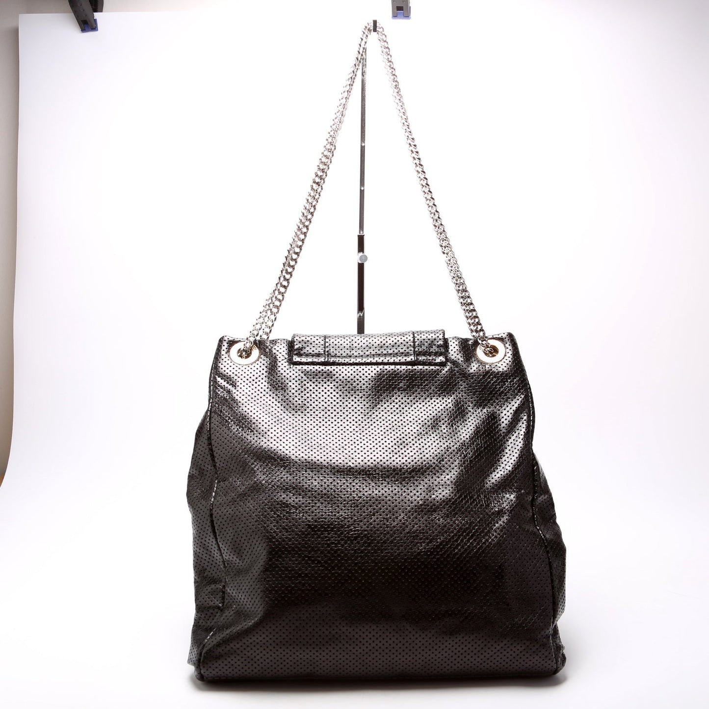 Chanel Metallic Perforated Drill Shoulder Bag
