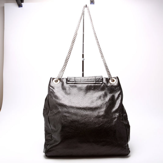 Chanel Metallic Perforated Drill Shoulder Bag