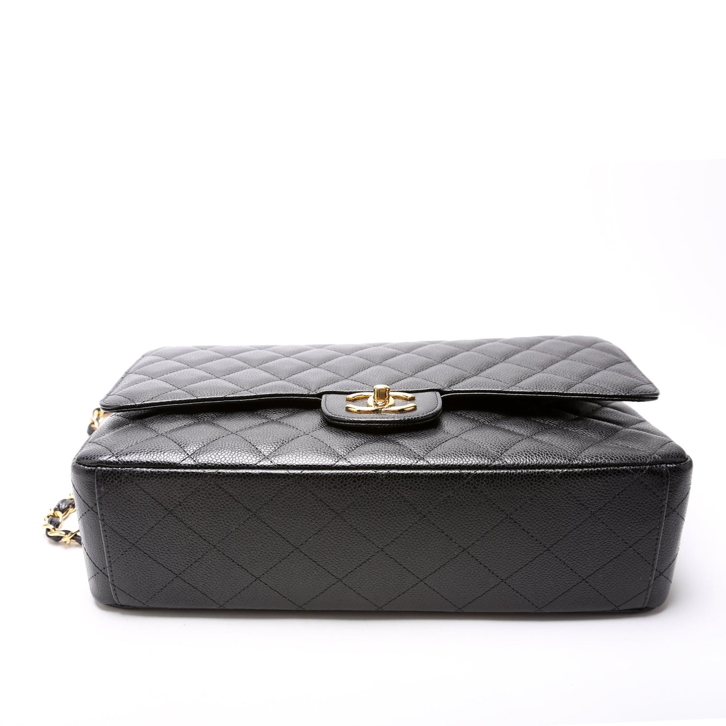 Chanel Classic Flap Maxi Caviar 20M Black Bag