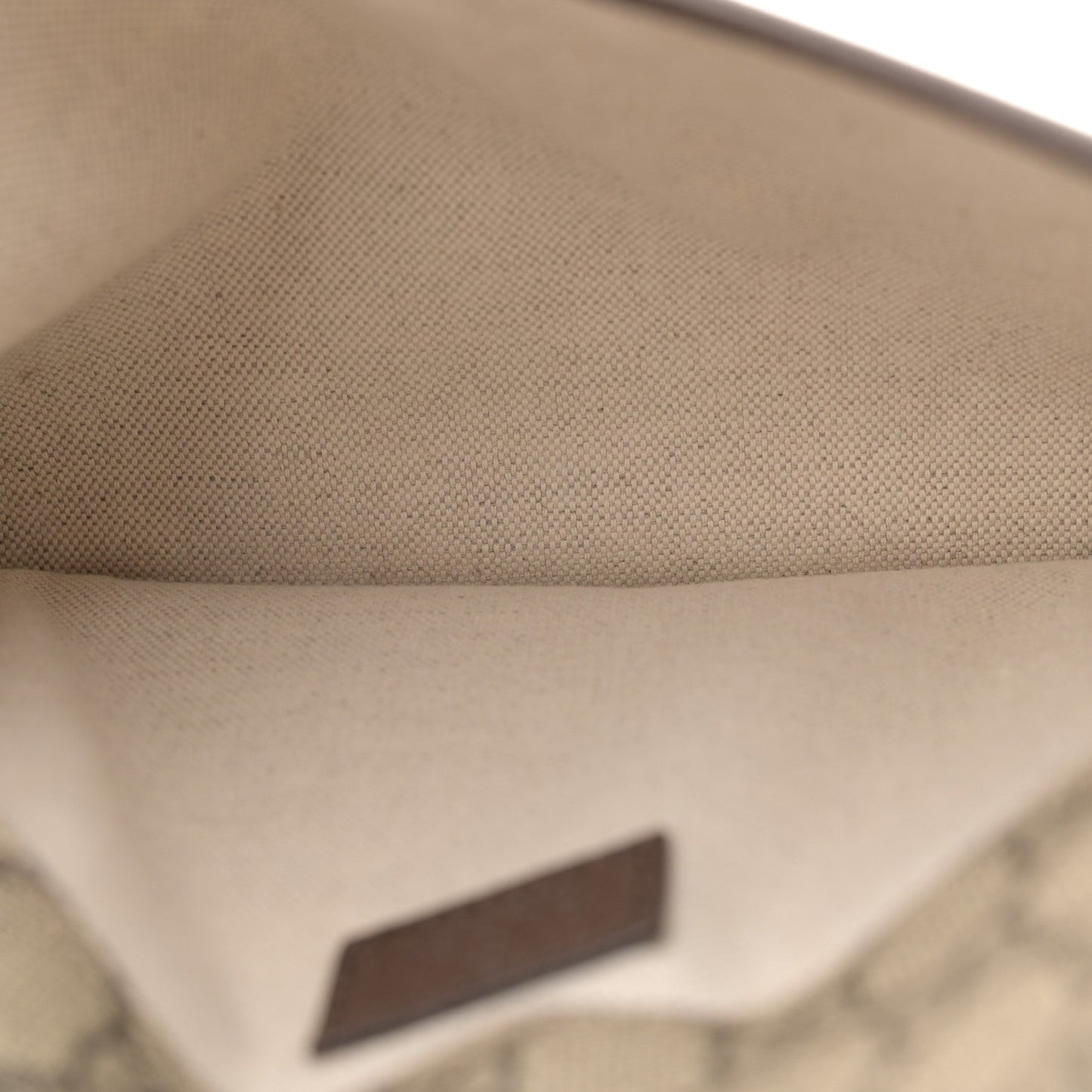 Amelia GG Supreme Monogram Neo      Web Belt Bag Brown