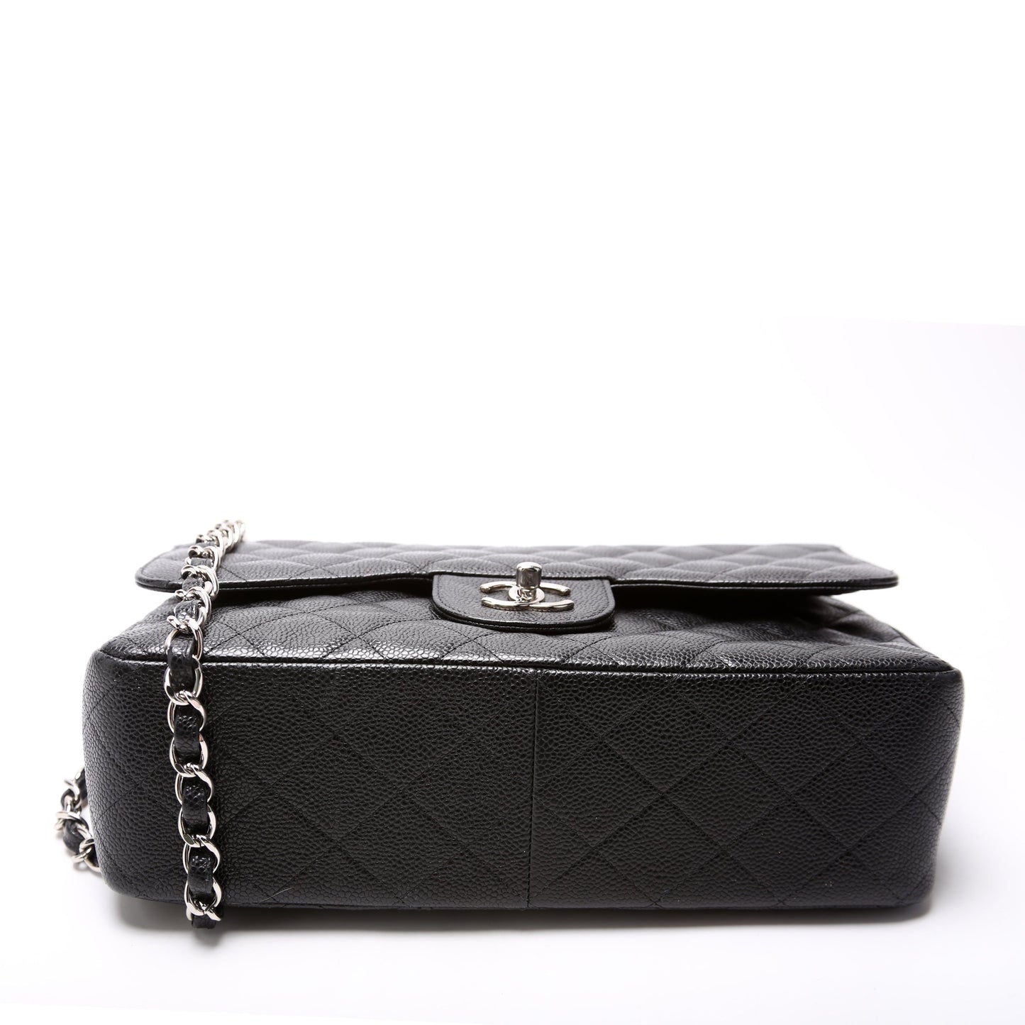 Chanel Classic Flap Jumbo Caviar Bag