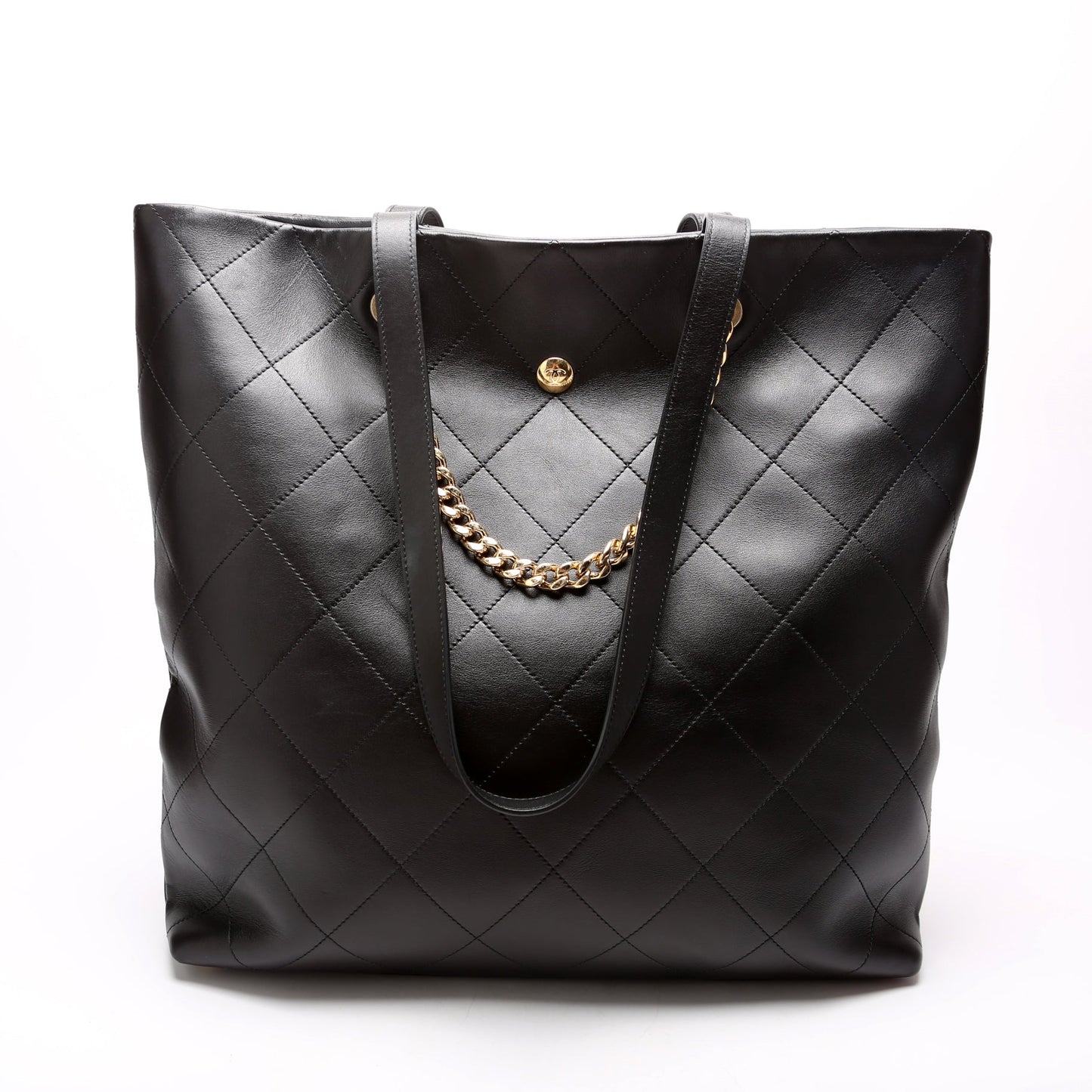 Chanel Club Monaco Tote Calfskin RFID Black Bag