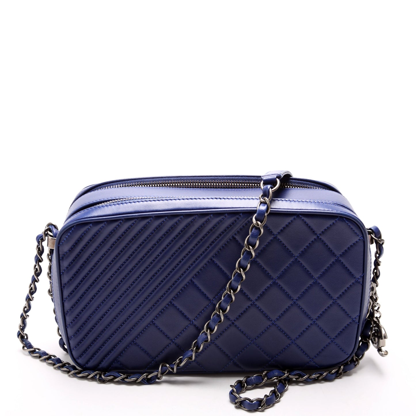 Chanel Coco Boy Small Camera Quilted Lambskin 20M Bag