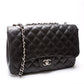 Chanel Classic Flap Jumbo Caviar 10-13M Black Bag