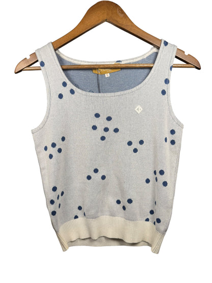 Christian Dior Polka Dot Sleeveless Sweater