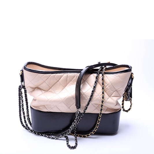 Chanel Gabrielle Hobo Medium Nude Bag