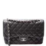 Chanel Classic Flap Jumbo Caviar 25-28M Bag
