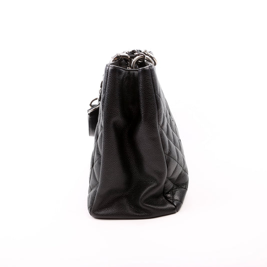 Chanel Grand Shopping Tote Caviar Black Bag