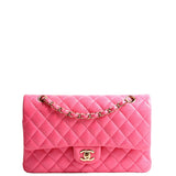 Chanel Classic Flap Medium Caviar 30M Pink Bag