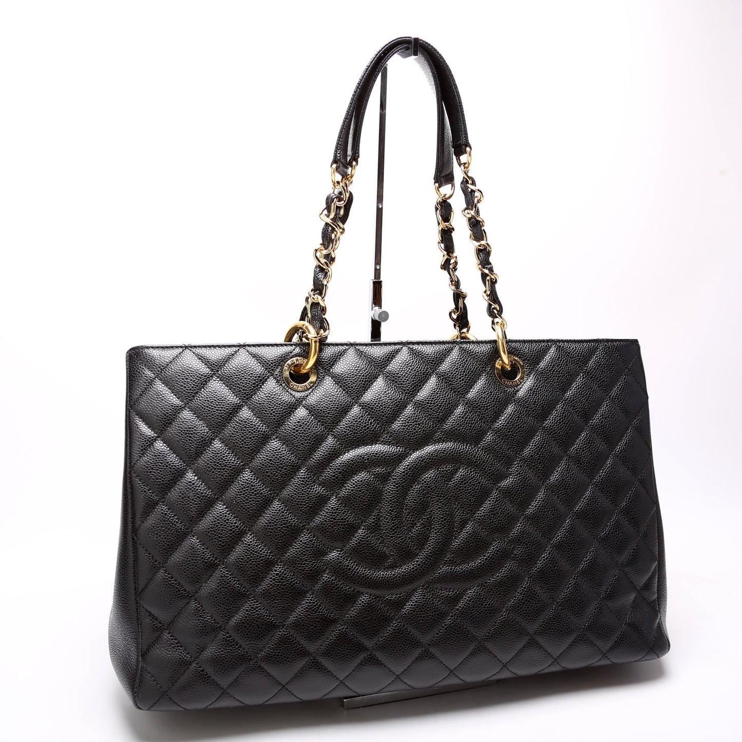 Chanel Grand Shopping Tote Extra Large Caviar Black Bag