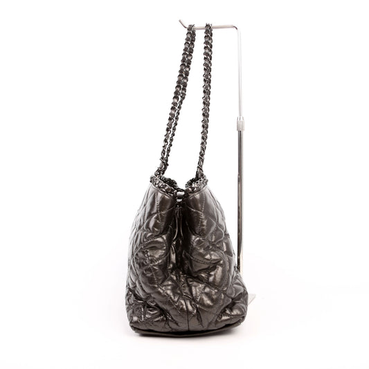 Chanel Chain Me Tote Small 14M Grey Bag