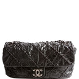 Chanel Jumbo Ultra Stitch Flap 15M Black Bag