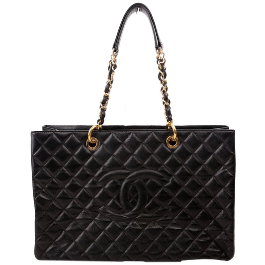 Chanel Grand Shopping Tote XL Black Bag