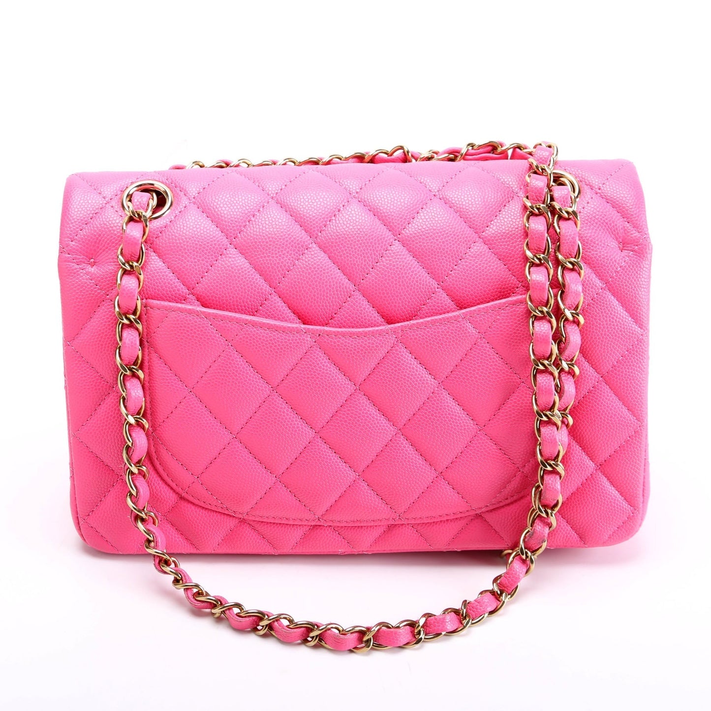 Chanel Classic Flap Medium Caviar Pink Bag