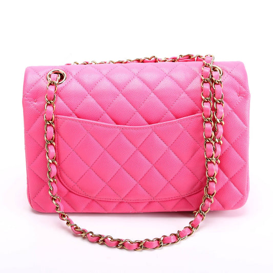 Chanel Classic Flap Medium Caviar Pink Bag