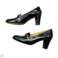 Shoes Luxury Designer By Gucci In Black, Size: 5