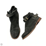 Boots Luxury Designer By Burberry In Black, Size: 7.5