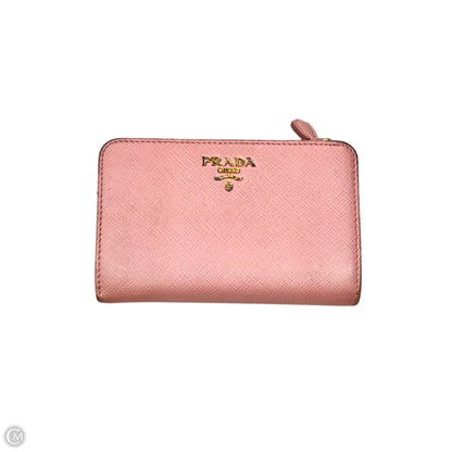 Wallet Luxury Designer By Prada, Size: Medium