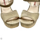 Sandals Luxury Designer By Prada In Beige, Size: 7.5