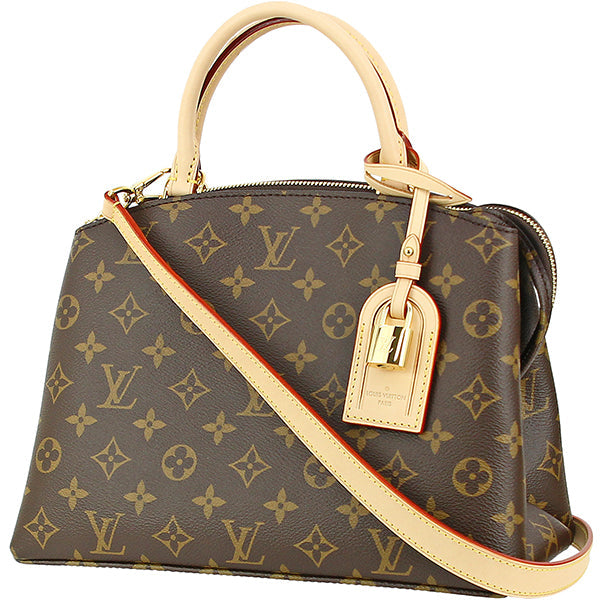 Louis Vuitton Shoulder Bag Petit Palais PM Monogram Leather 2WAY