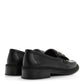 Amelia Lambskin Quilted CC TurnLock Loafers 36 Black