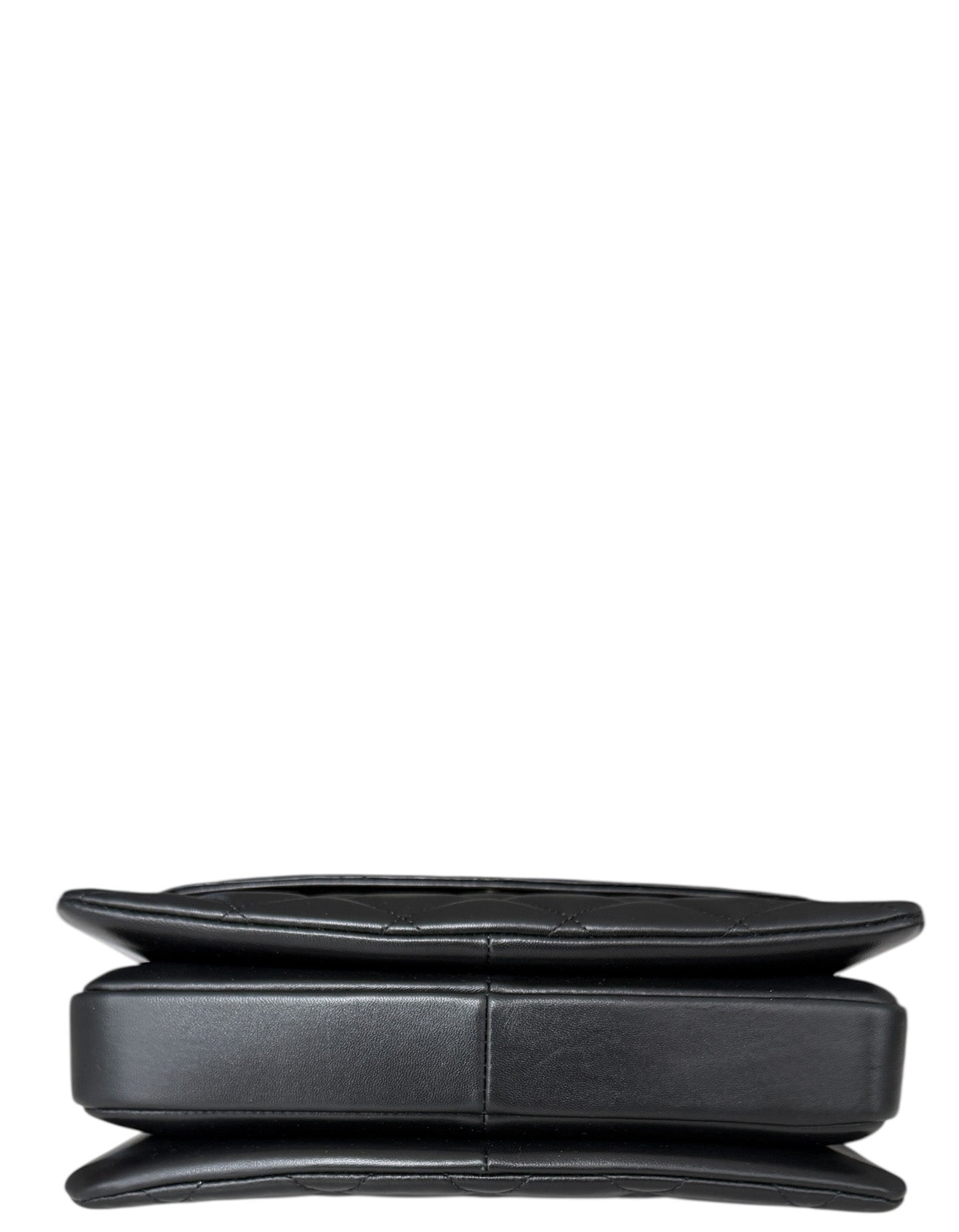 Chanel 2025 Black Crystal CC Quilted Small Trendy Bag