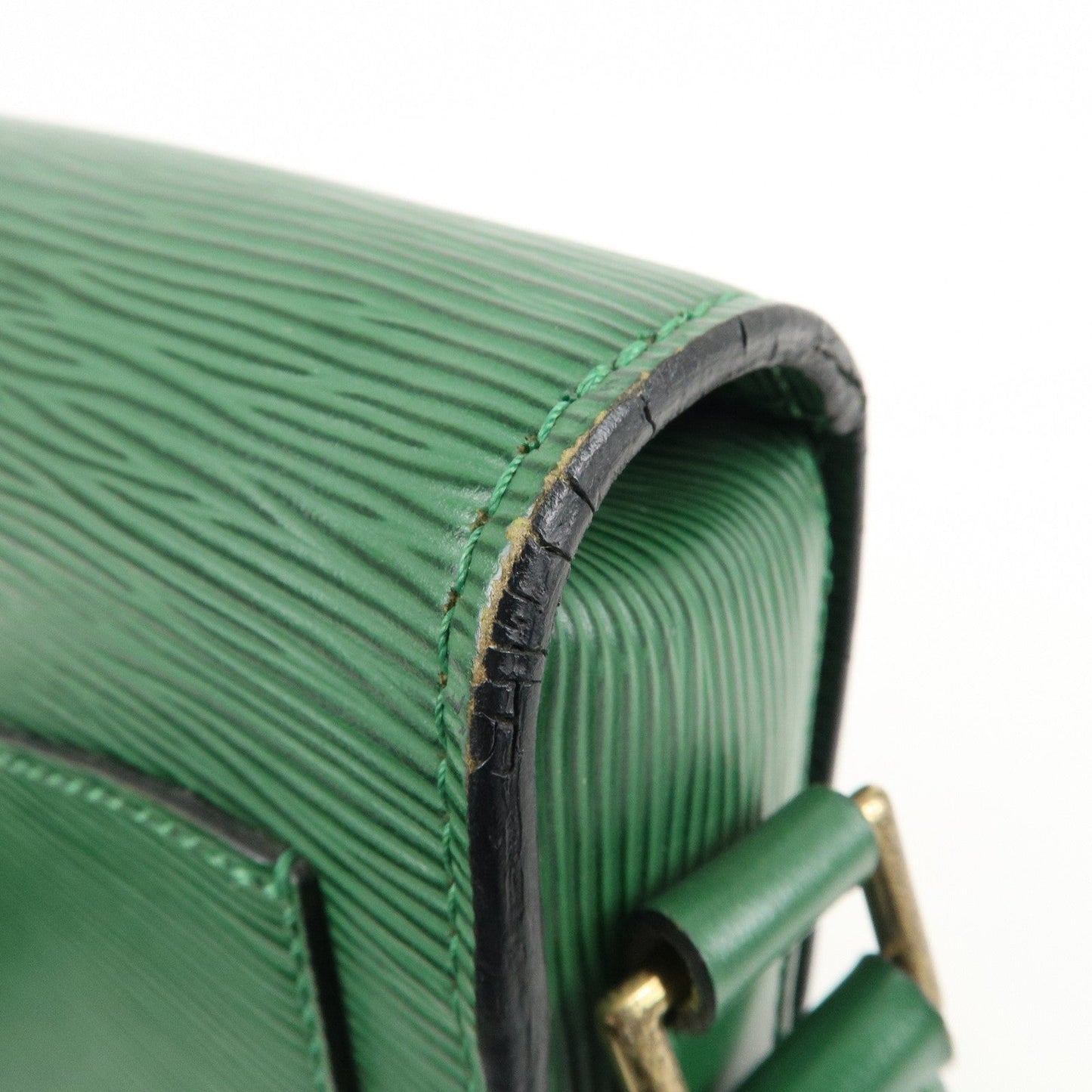 Louis Vuitton Epi Saint Cloud Shoulder Bag Green M52194